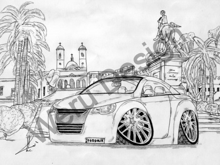Vw Eos (Maqueta) VALERIA